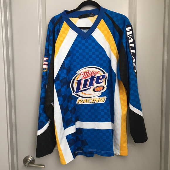 miller lite hockey jersey